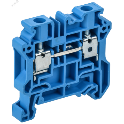 ARMAFIX Колодка клеммная CY6BU винтовая 6мм2 проходная синяя Ex IEK AF-CT30-00-K07-006-EX