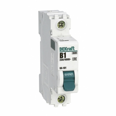 Автоматический выключатель 1Р 1А х-ка B ВА-101 4,5кА C2 11001DEK