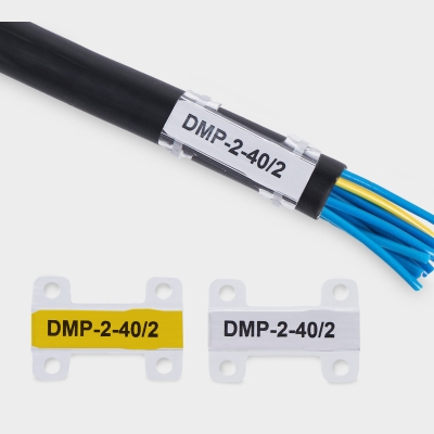 Держатель маркера DMP-2-40/2 (под две каб.стяж., уп. 200 шт.) арт.715242