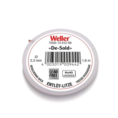 DESOLDERING WICK 2,5MM 1,6M