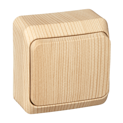 ЭТЮД О/У 1-клавишный ПЕРЕКЛЮЧАТЕЛЬ 10 АХ, СОСНА, Россия C3(2) BA10-004D