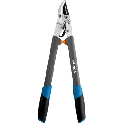 GRINDA C-520, длина 520 мм, лезвия из высокоуглеродистой стали, композитные рукоятки, плоскостной сучкорез, PROLine (424524)