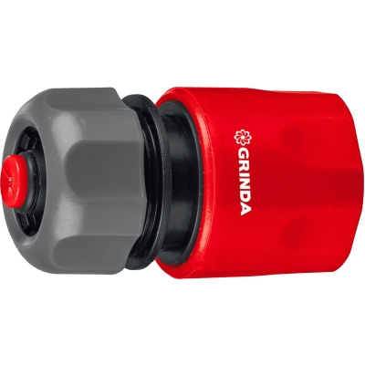 GRINDA GC-12A, 1/2″, с автостопом, для шланга, быстросъемный соединитель (8-426329)