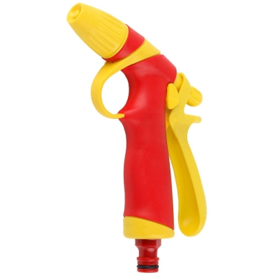 GRINDA T-RC, плавная регулировка, курок сзади, пластиковый с TPR, поливочный пистолет (8-427181)