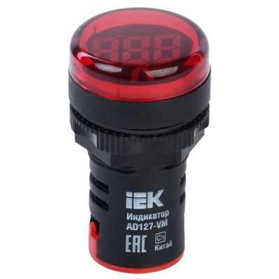 Индикатор значения напряжения AD127-VM BBI40-VM