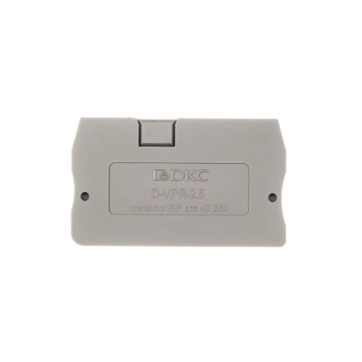 Изолятор торцевой для клемм VPR-2.5 D-VPR-2.5