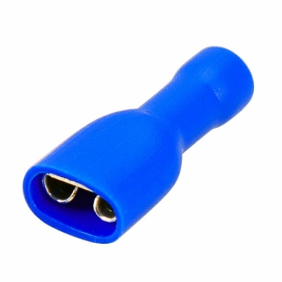 Клемма плоская полностью изолированная РППи-м 2.5-(6.3)/РпИмп 2-250 гнездо 6.6 мм 1.5-2.5 мм2 08-0632