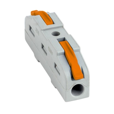 Клемма строительно-монтажная СМК проходная 222-421 1п 0.08-4кв.мм PROxima plc-smk-421