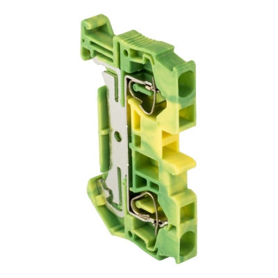 Колодка клеммная JXB-ST-2.5 земля пружинная PROxima plc-jxb-st-2.5-pen