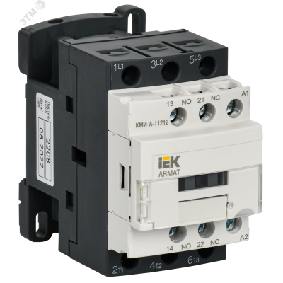 Контактор КМИ-А-11212 LC1D 12А кат. 230В AC 1НО+1НЗ AC-3 AR-ACC-11-012-230-11