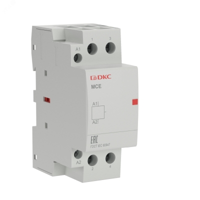 Контактор модульный YON max типа MCE, 2P, 40A, 240В, 2НО MCE-40-20-A240