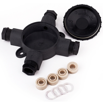 КОР74-4 У1,5, 4 сальниковых рожка, IP65