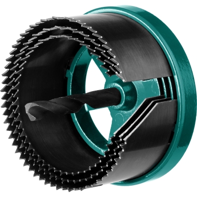 KRAFTOOL 3 шт, (60-67-74 x 32 мм), наборная кольцевая пила по дереву (29582-H3-32)