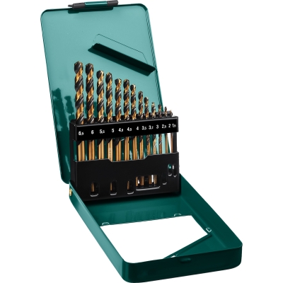 KRAFTOOL COBALT-8, 13 шт, (1.5-6.5 мм), сталь М42, HSS-Co(8%), набор сверл по металлу (29656-H13)