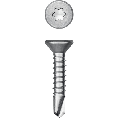 KRAFTOOL DS-C, 19 х 3.9 мм, А2, сверло, потайная головка, ТХ15, 750 шт, саморез нержавеющий (300932-39-019)