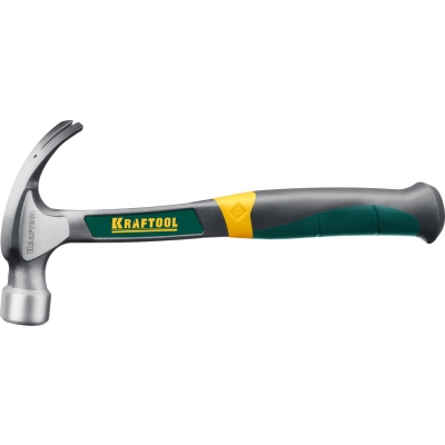 KRAFTOOL Thor, 560 г, цельнокованый столярный молоток-гвоздодёр (20270)