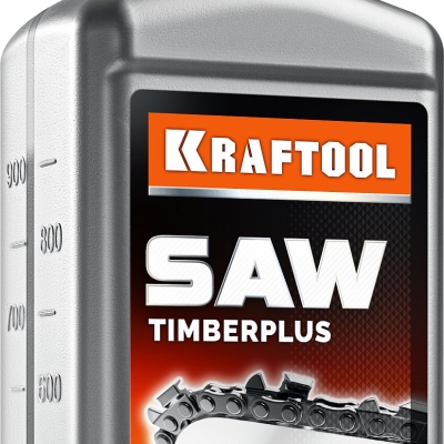 KRAFTOOL TimberPlus, 1 л, цепное полусинтетическое масло для бензо и электропил (41521-1)