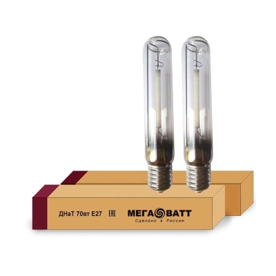 Лампа газоразрядная натриевая ДНаТ 70 E27 (25) 02911