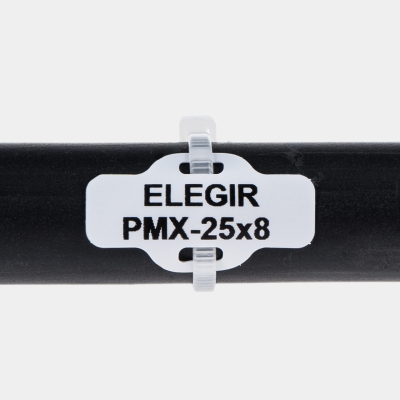 Маркер под каб. стяжку PMX-25x8 W белый (уп. 900 шт.) арт.523925080