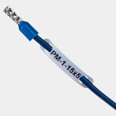 Маркер продеваемый PM-1-15x5 W белый (уп. 2700 шт.) арт.523115050