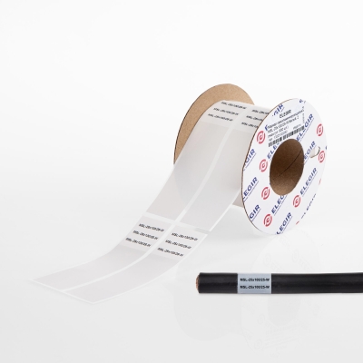 Маркер самоламинирующийся MSL-25x100/25-W белый, 2 ряда (уп. 600 шт.) арт.13225100250