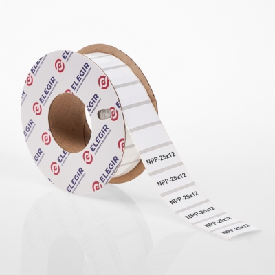 Маркировочная наклейка NPP-25х12-W белая (уп. 2000 шт.) арт.11625120