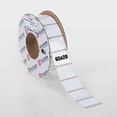 Маркировочная наклейка NPP-65х20-W белая (уп. 500 шт.) арт.11665200