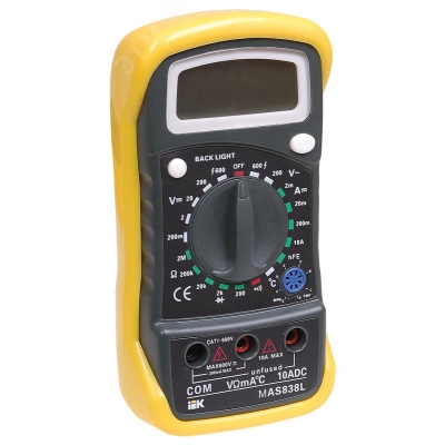 Мультиметр цифровой Master MAS838L TMD-3L-838