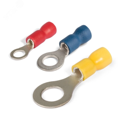 Наконечник кабельный кольцевой изолированный НКИ 6.0-10 серия ПРОФИ