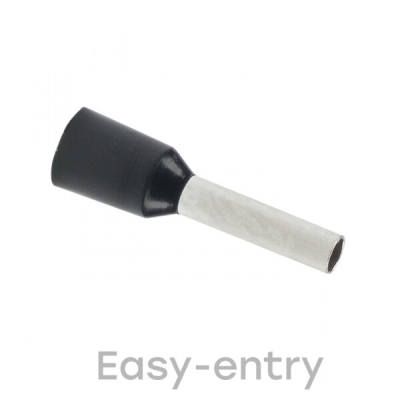 Наконечник штыревой втулочный изол. НШвИ 1.5-8 (уп.50шт) nhvi-1.5-8