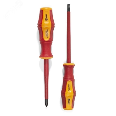 Отвертка диэлектрическая PZ2x100 серия Профи