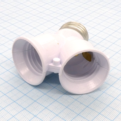 Патрон-переходник E27-2*E27