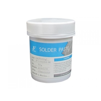 Паяльная паста SN62PB36AG2, Type 5 (15~25um), no clean, 500G/Jar
