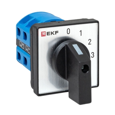 Переключатель кулачковый ПК-1-121 25А 1P «0-1-2-3» PROxima pk-1-121-25