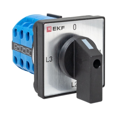 Переключатель кулачковый ПК-1-94 10А 4P для амперметра PROxima pk-1-94-10