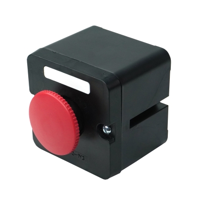 ПКЕ 222-1 У2, 10А, 660В, 1 элемент, красный гриб, накладной, IP54 (ЭТ)