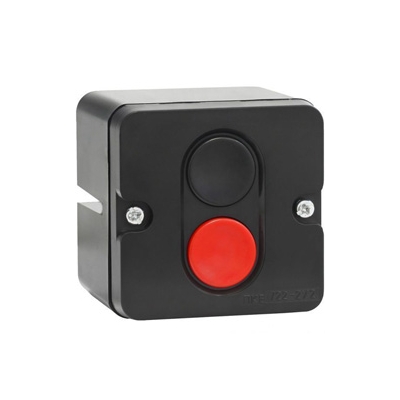 ПКЕ 722 У2, 10А, 660В, чёрный и красный цилиндр, накладной, IP54 (ЭТ)