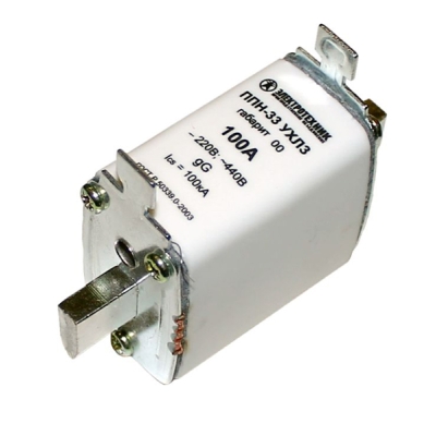 Плавкая вставка ППН-33 УХЛ3, 50А, габарит 0, IP00 (ЭТ)