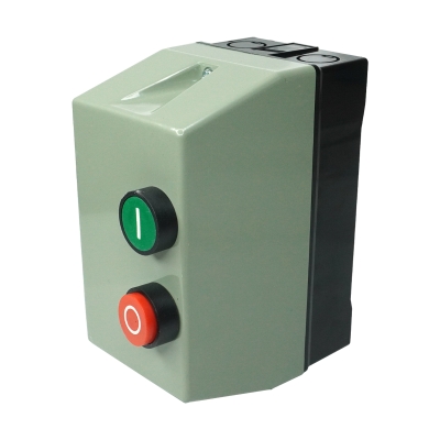 ПМЛ-1220 УХЛ4 Б, 380В, 1з, 10А, нереверс., с реле 7-10А, в корпусе IP54, с кнопками ПУСК+СТОП (ЭТ)