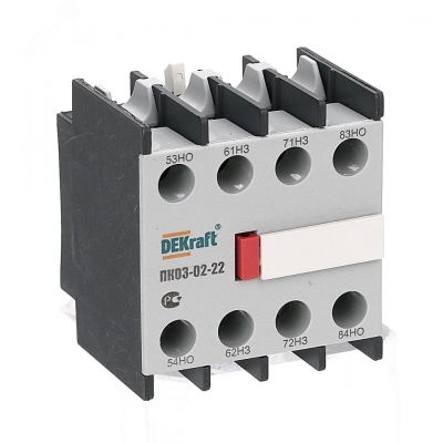 Приставка контактная ПК-03 лицев. доп. контакты 2НО+2НЗ 24105DEK