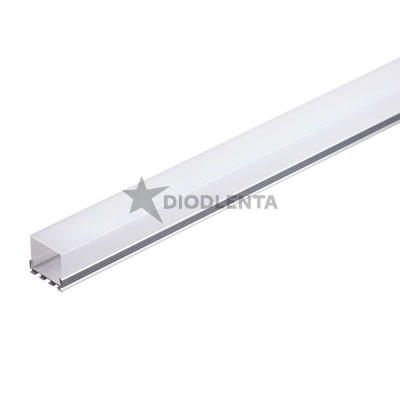 Профиль накладной алюминиевый с экраном GS-2326 Anod