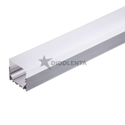 Профиль накладной алюминиевый с экраном GS-5055 Anod