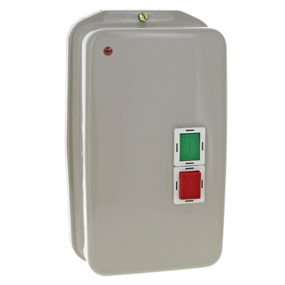 Пускатель в корпусе IP65 КМЭ 95А 400В с РТЭ Ir-80-93А и индик. PROxima ctrp-r-95-400v-led