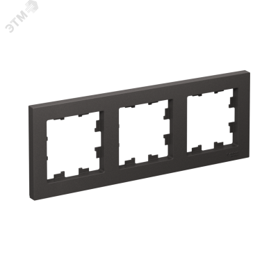 Рамка 3-пост. AtlasDesign универс. базальт SE ATN001403