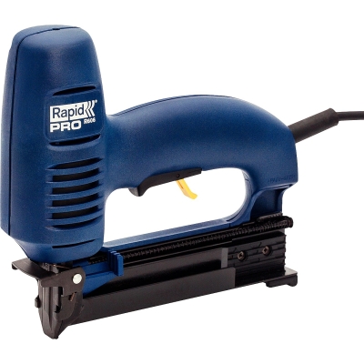 RAPID PRO R606, тип 606 и гвоздей 300, 2-в-1, нейлер-степлер (гвозде/скобозабиватель) электрический для скоб (10643001)