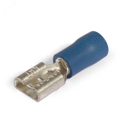 Разъем кабельный плоский изолированный -мама ВРПИ-М 2.5-(6.3) серия ПРОФИ