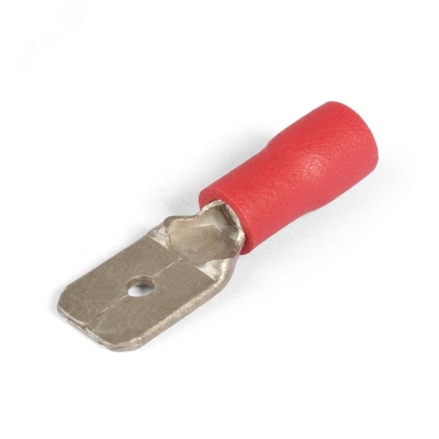 Разъем кабельный плоский изолированный -папа РПИ-П 1.5-(4.8) серия ПРОФИ