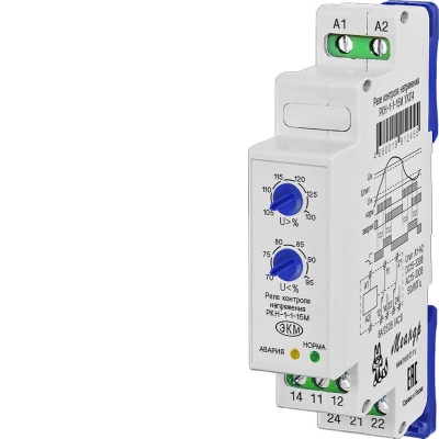 Реле контроля напряжения РКН-1-1-15М УХЛ4 4680019912455