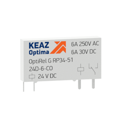 Реле промежуточное OptiRel G RP34-51-60D-6-CO-G 281151