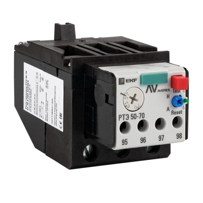 Реле тепловое РТЭ 50-70 25-40А AVERES rel-50-70-25-40-av